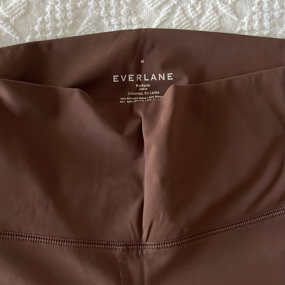 Everlane brown perform ankle legging Medium - Picture 3 of 4